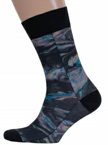 Мужские носки DiWaRi, 20С-202СП, рис. 153, ЧЕРНЫЕ