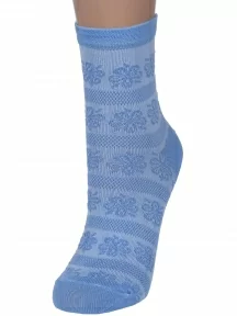 Женские носки Альтаир, С117, ГОЛУБЫЕ