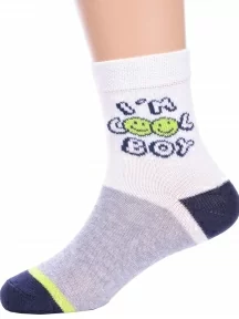 Детские носки Брестские (БЧК), 14С3081, рис. 4014, БЕЛЫЕ