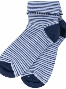 Детские носки LORENZline, Л4, СИНЕ-ЧЕРНЫЕ