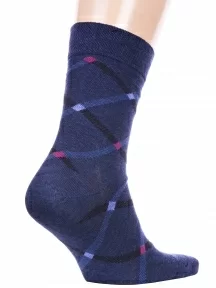 Мужские носки Брестские (БЧК), 15с2125, рис. 507, ТЕМНО-СИНИЕ МЕЛАНЖ