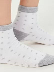 Детские носки LORENZline, Л103, БЕЛЫЕ со звездами