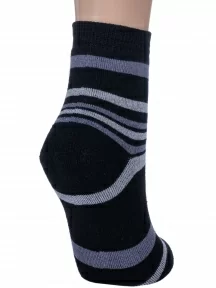 Детские махровые носки "НАШЕ" Смоленской чулочной фабрики, 232С2, рис. 2, ЧЕРНЫЕ №1