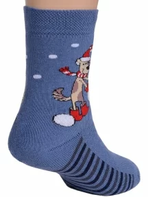 Детские махровые носки Брестские (БЧК), 14С3060, рис. 832, ДЖИНС