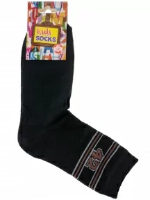 Детские носки Альтаир, С51, ЧЕРНЫЕ с коричневым