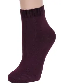 Женские носки RuSocks (Орудьевский трикотаж) БОРДОВЫЕ (С-420/1)