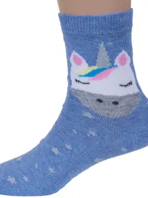 Комплект из 5 пар детских носков RuSocks (Орудьевский трикотаж) рис. 02, ДЖИНС (5-Д3-13160)