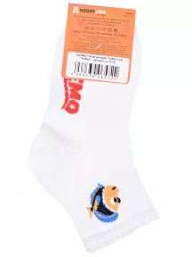 Детские спортивные носки Hobby Line, Ндх3594, БЕЛЫЕ