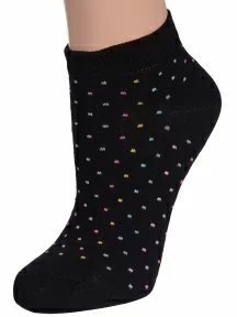 Женские короткие носки Брестские (БЧК), 14С1101, рис. 162, ЧЕРНЫЕ