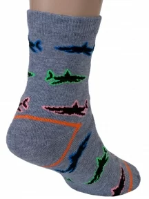 Детские носки "Красная ветка", С-1784, СЕРЫЕ