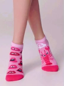 Женские ультракороткие носки Conte, 19С-114СП, рис. 336, МАЛЬВА