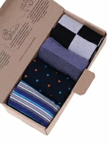 Набор из 4 пар мужских носков MSCLUB, ВИМ4-02-42, микс