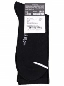 Мужские спортивные носки Брестские (БЧК), 21С4201, рис. 155, ЧЕРНЫЕ