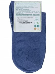 Детские носки "Борисоглебский трикотаж", 8С761, ДЖИНСОВО-СИНИЕ