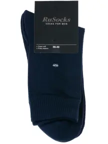 Мужские носки с махровым следом RuSocks (Орудьевский трикотаж) ТЕМНО-СИНИЕ (М-195)