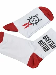 Укороченные носки unisex St. Friday Socks, 515-2, "Всегда котов"