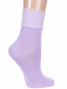 Женские бамбуковые носки LORENZline, Б10, СИРЕНЕВЫЕ