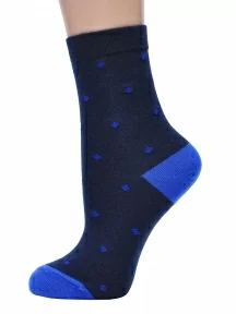 Мужские носки "Casual" Гранд Сокс, 1МБ-К, ТЕМНО-СИНИЕ