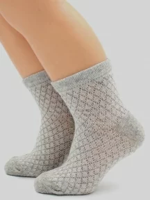 Детские носки Hobby Line, 123, СЕРЫЕ