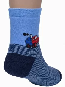 Детские махровые носки LORENZline, Л81, ТЕМНО-СИНИЕ