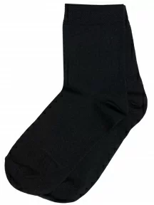 Детские бамбуковые носки ХОХ, D-1425, ЧЕРНЫЕ