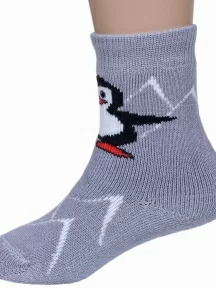 Детские махровые носки Альтаир, С129, СВЕТЛО-СЕРЫЕ