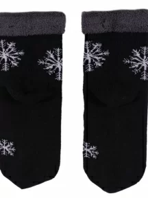 Детские махровые носки LORENZline, Л95, ЧЕРНЫЕ