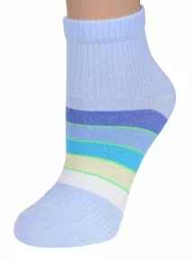 Женские укороченные носки Брестские (БЧК), 18С1322, рис. 105, ГОЛУБЫЕ