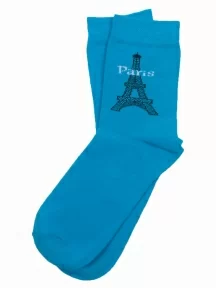 Детские носки Брестские (БЧК), 14С3081, рис. 076, БИРЮЗОВЫЕ