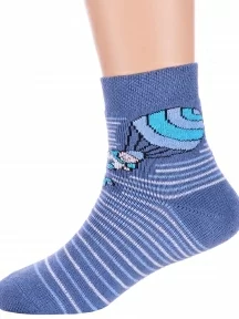 Детские махровые носки Брестские (БЧК), 14С3060, рис. 411, ДЖИНСОВЫЕ