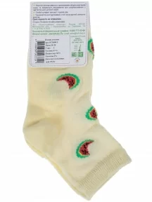 Детские носки "Борисоглебский трикотаж", 8С3000/2, ЖЕЛТЫЕ