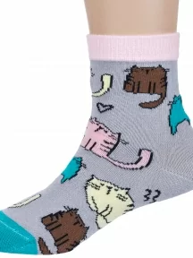 Детские носки "Красная ветка", С-2157, СЕРЫЕ