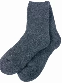 Детские теплые носки Hobby Line, 7645, СЕРЫЕ