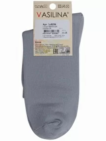 Женские носки VASILINA, 1С8236, СВЕТЛО-СЕРЫЕ