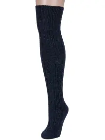 Женские гольфины RuSocks (Орудьевский трикотаж) ЧЕРНЫЕ (Ж-156)