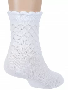 Детские носки "Борисоглебский трикотаж", 8С989, БЕЛЫЕ