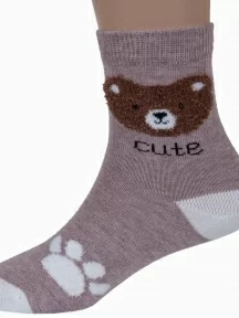 Детские носки RuSocks (Орудьевский трикотаж), Д3-13502, рис. 01, БЕЖЕВЫЕ