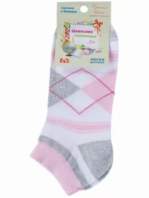 Набор из 5 пар детских носков Красная ветка, School Box #1, микс 25