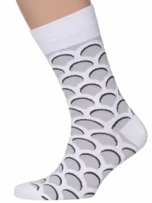 Мужские носки MSCLUB №М31, nm-332, СВЕТЛО-СЕРЫЕ