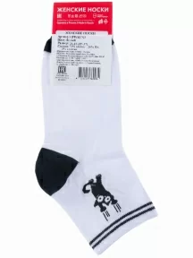 Женские носки Akos, FW41N3, БЕЛЫЕ