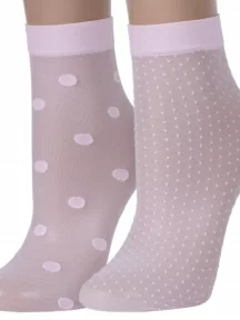 Комплект из 2 пар женских носков Conte, 2-16С-124/7СП, РОЗОВЫЕ