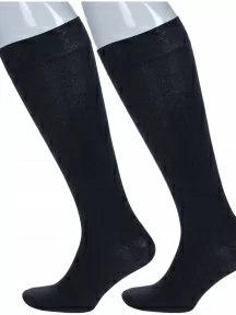 Комплект из 2 пар мужских гольфов Брестские (БЧК), 2-17С2180, рис. 000, ЧЕРНЫЕ