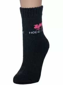 Женские махровые носки Hobby Line, 6536, ЧЕРНЫЕ