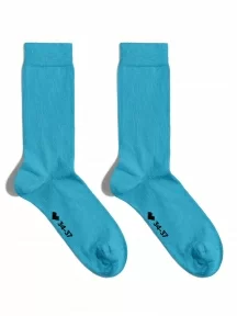 Носки unisex St. Friday Socks "Бирюзовые волны" (Classic-1415-03)