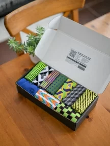 Набор из 10 пар мужских носков MSCLUB №М23, ВИ10-НМ23, микс "ОБМАН ЗРЕНИЯ"