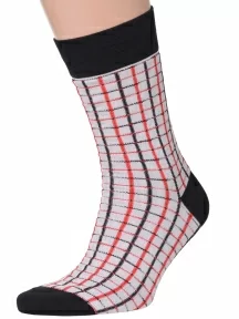 Мужские носки MSCLUB №М30, nm-326, СВЕТЛО-СЕРЫЕ