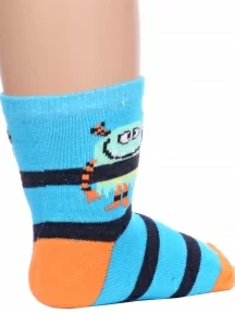 Детские носки "Борисоглебский трикотаж", 8С39, БИРЮЗОВЫЕ