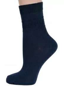 Женские носки RuSocks (Орудьевский трикотаж), С-400, ТЕМНО-СИНИЕ