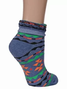 Женские махровые носки ХОХ, GZ-3R24, ДЖИНС