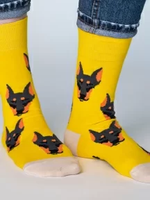 Носки unisex St. Friday Socks "Типичный доберман" (772-8)